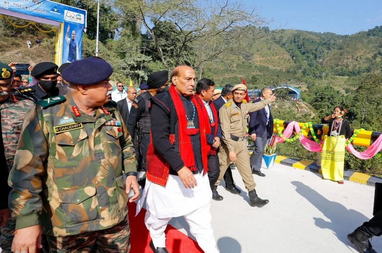 Army: Rajnath Singh Opens 28 BRO Infrastructure Projects for Rs 724 Crore in Seven Border States