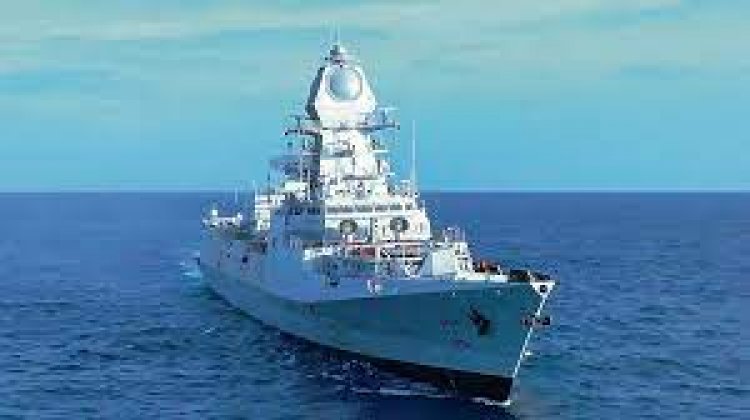 Navy Commissions Stealth Guided Missile Destroyer INS Imphal